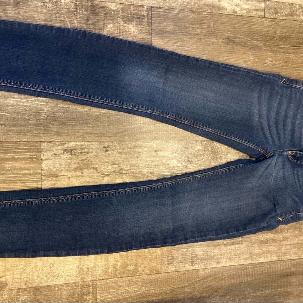 Express Dark Blue Women's Skinny Jeans